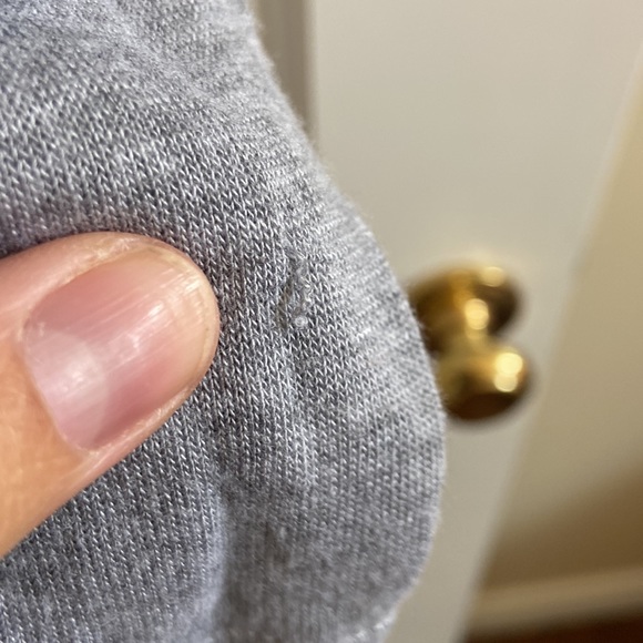 Beautiful heather Grey open style cardigan in size M - Picture 5 of 8